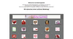 Desktop Screenshot of muttertagsbilder.photoshopportal.net